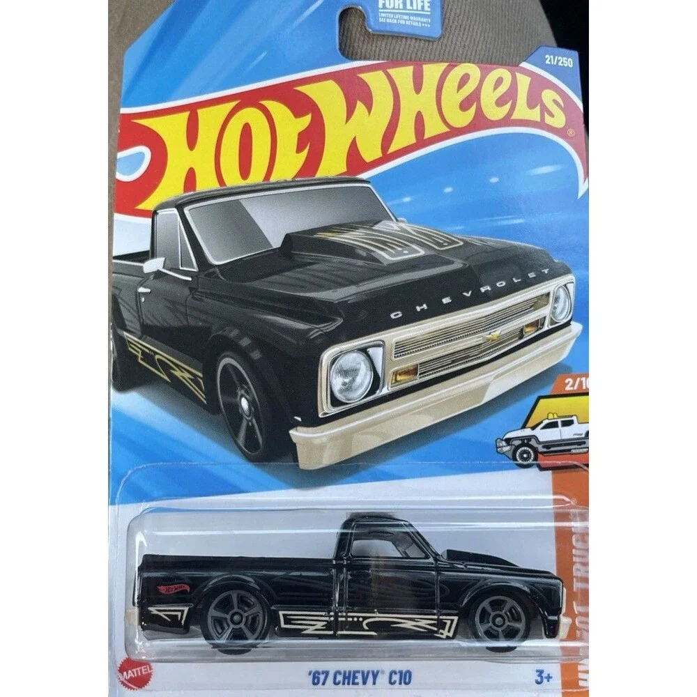 Hot Wheels Hot Trucks Chevy C10 Black